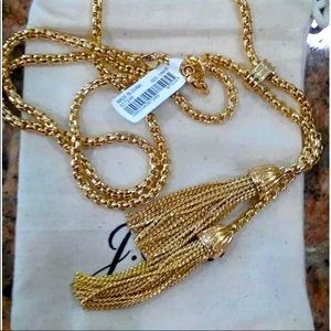 J. Crew tassel necklace